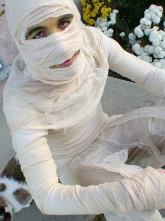 kostium Halloween - mumia
