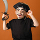 makijaż pirata - makijaż na Halloween lub bal przebierańców