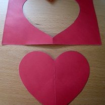 serce z papieru