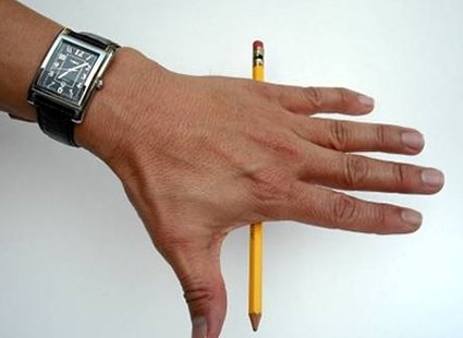 sztuczka z ołówkiem