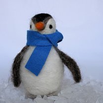 pingwin z filcu