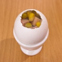 Galaretka w jajku - przepis