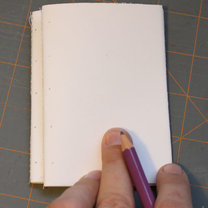 skórzany notatnik - krok 3