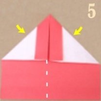 Robienie pierścionka origami 5
