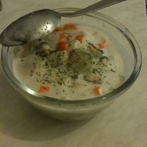 Zupa rybna z makaronem z surimi