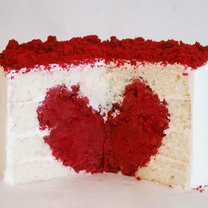 tort na Walentynki
