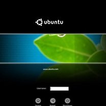 Ekran logowania Ubuntu
