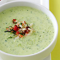 zupa krem z zielonego ogórka