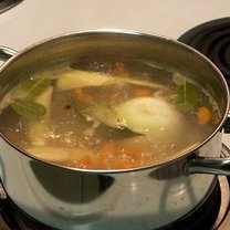Gotująca się zupa