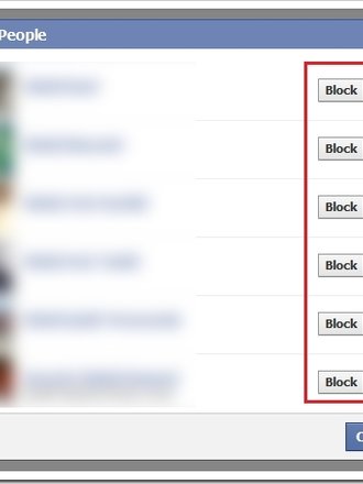 Blokowanie na Facebooku osób