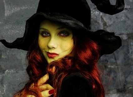 makijaż czarownicy