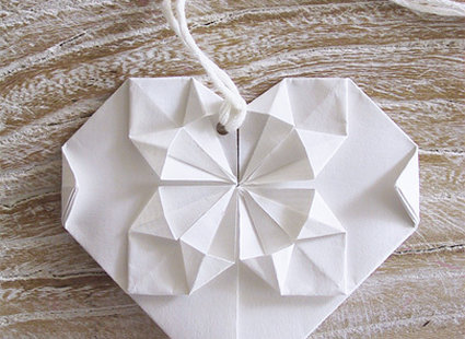 Serce origami