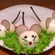 Jajka faszerowane dla dzieci - myszki