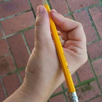 Prawidłowe trzymanie długopisu 3