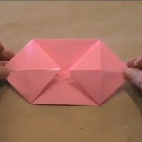 zajączek origami - krok 7