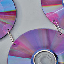 Robienie zasłonki z płyt CD 2