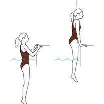 ćwiczenia w basenie - krok 3