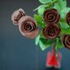 róże z czekolady