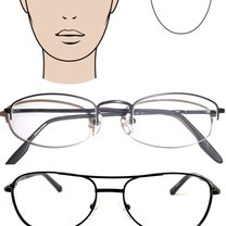 okulary dla twarzy owalnej