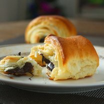 croissanty z czekoladą - krok 4