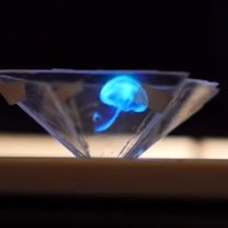 hologram za pomocą smartfona