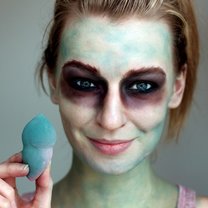 makijaż zombie - krok 3