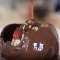 Jak zrobić czekoladowe kule z niespodzianką krok 2