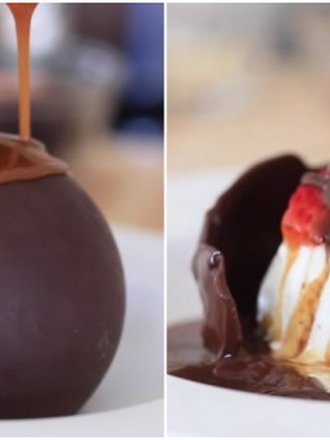 Jak zrobić czekoladowe kule z niespodzianką